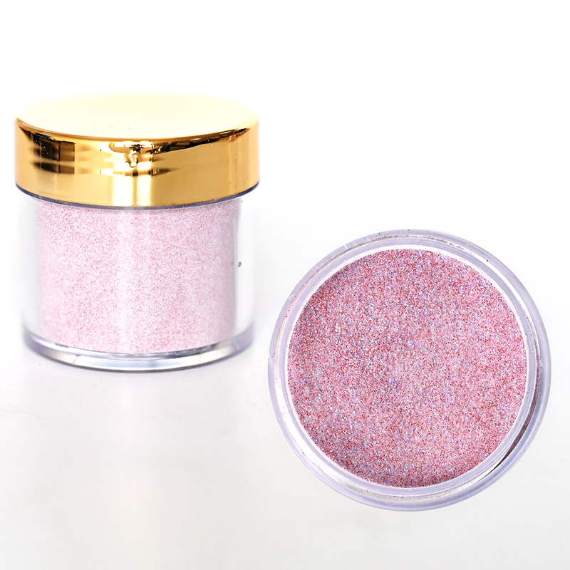 FOZ162 30g (APPROX) 1OZ EMA Acrylic Powder 130Colors 2in1 Mixed- Color Glitter Series2.2 Extension Manicure Sculpture Powder 