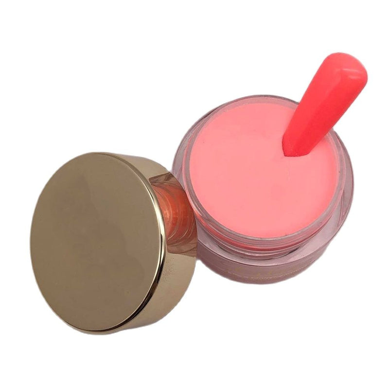 FOZ095  2022 Pop Art Princess Nude Acrylic Powder Doll Pink, Neon Green,Orange Sculpture Powder Extension Clear Nail Build Acrylics 3in1