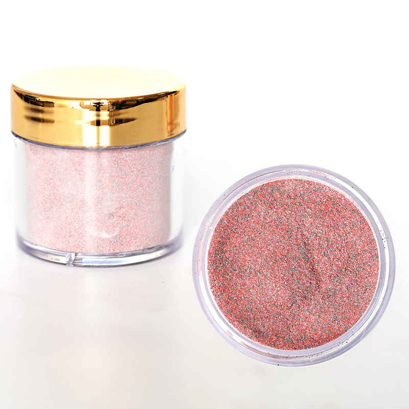 FOZ162 30g (APPROX) 1OZ EMA Acrylic Powder 130Colors 2in1 Mixed- Color Glitter Series2.2 Extension Manicure Sculpture Powder 