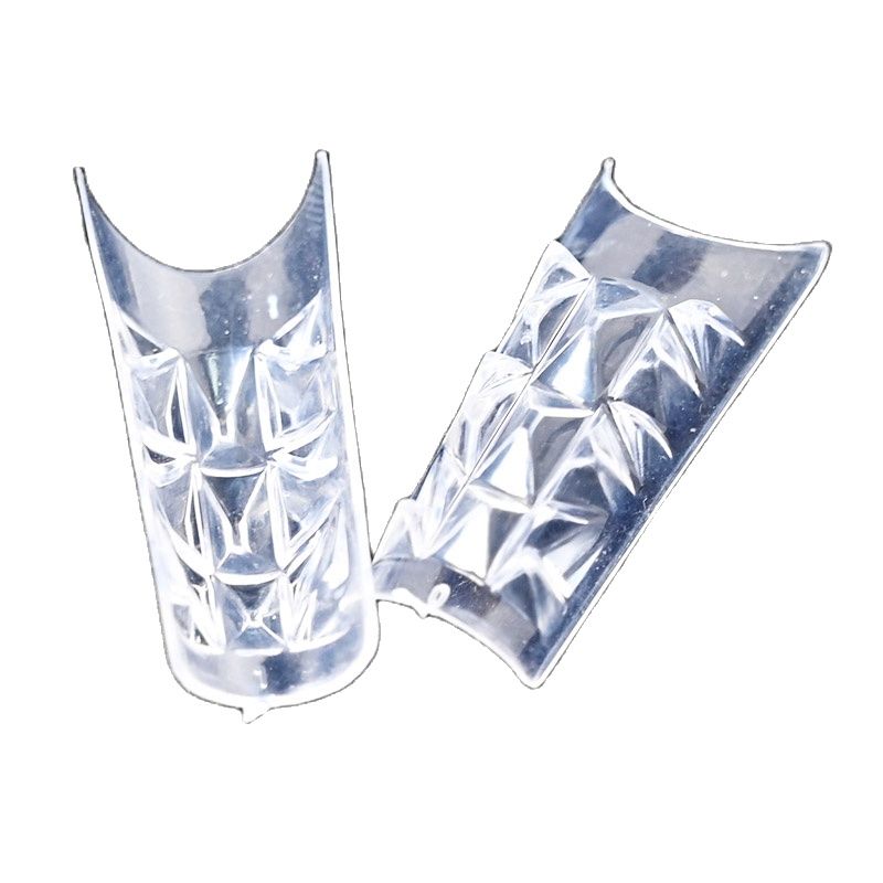 TD091 4.5-1.9cm SALON TIPS Nails Tips Clear/Natural/White Half/Full Coffin WaterDrop Ballet Manicure Accesorios False Nails Fake Tips