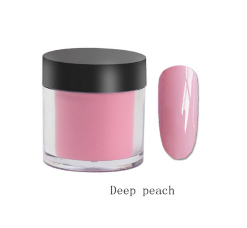 FB101 10g/Bottle 3-Base-Colors Professional Acrylic Dipping Powder Clear/White/Deep Pink Manicure DIY Convenient Nail DIPPOWDER 