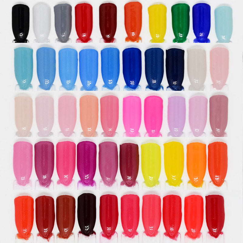 FA090 3in1 Nail Art Collection Acrylic Powder Kit 10-90Jars Sculpture Polymer Dipping Powder Random 90color Nail Acrylic Design FA90-s