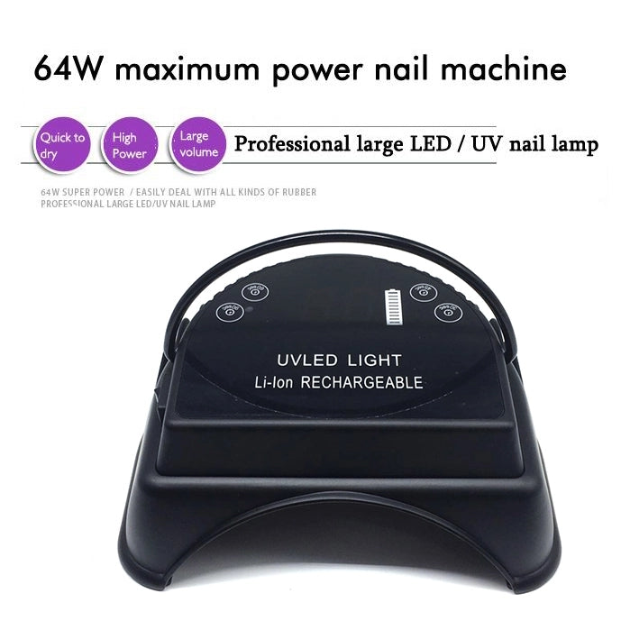 64W rechargeable Nail lamp NL032