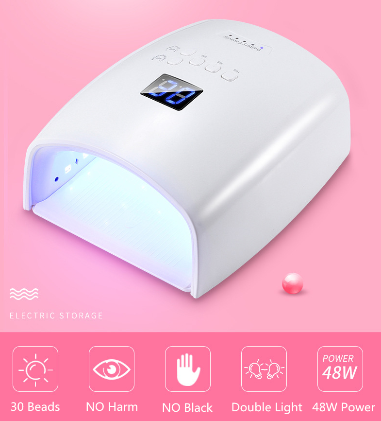 48W S10 Rechargeable Cordless Nail Lamp NL038