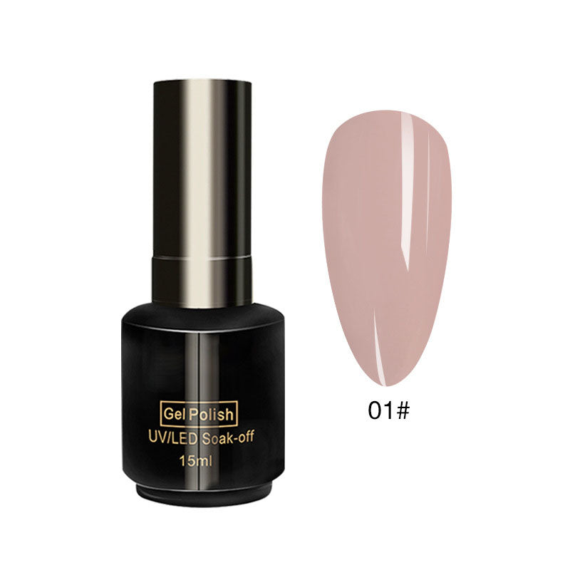 NGPF008 Morandi Macaron Nail Polish Glue Barbie Nude Summer Ice Transparent Candy Color