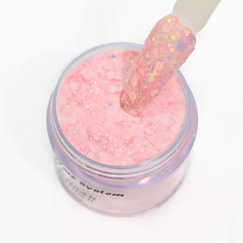 FOZ180 1oz/Bottle Korean Big Sequins Acrylictips Build Powder Professional Chunky Glitter Acrylic Powder Chameleon Flashing Acrylics 11