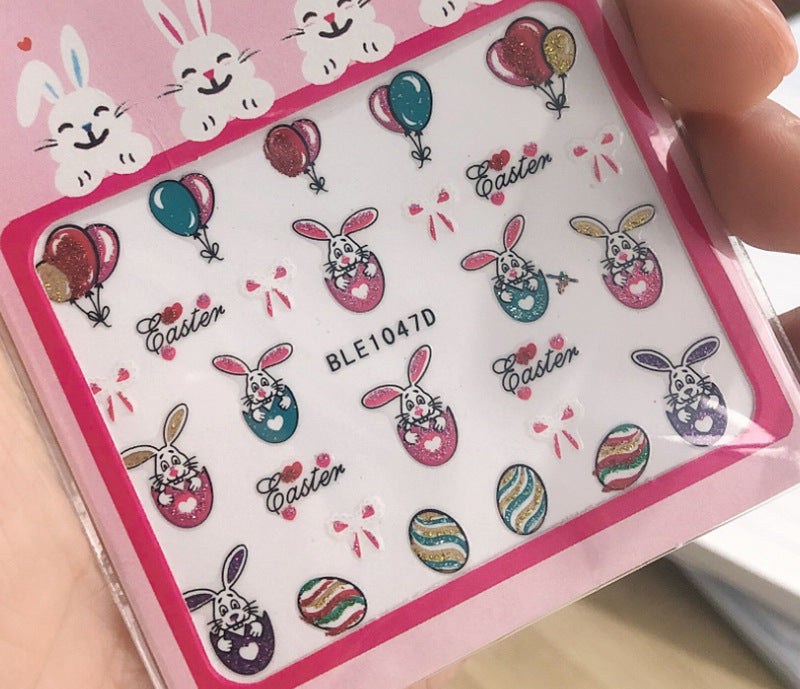 Easter Nail Stickers NSE016