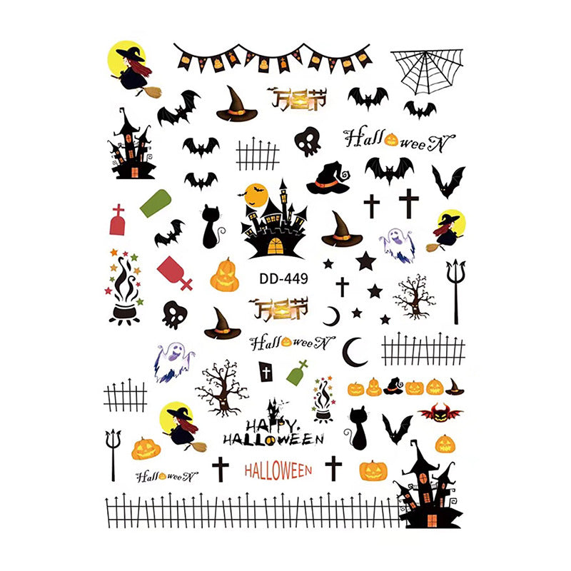 Halloween Nail Stickers YHLS016