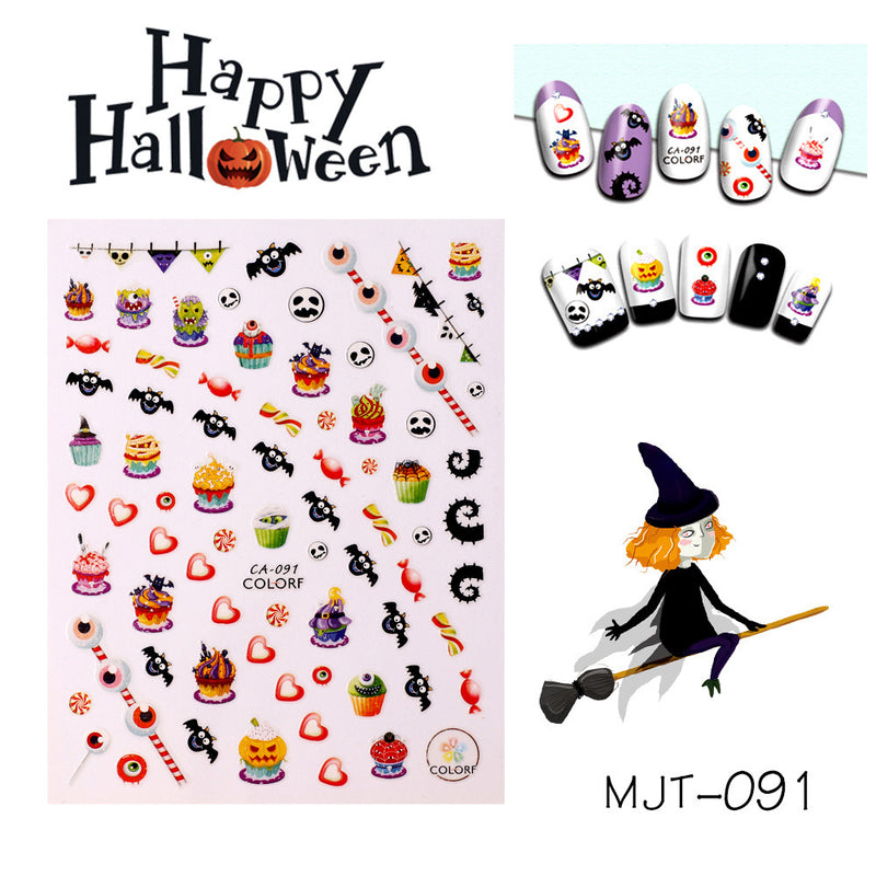 Halloween Nail Stickers YHLS003