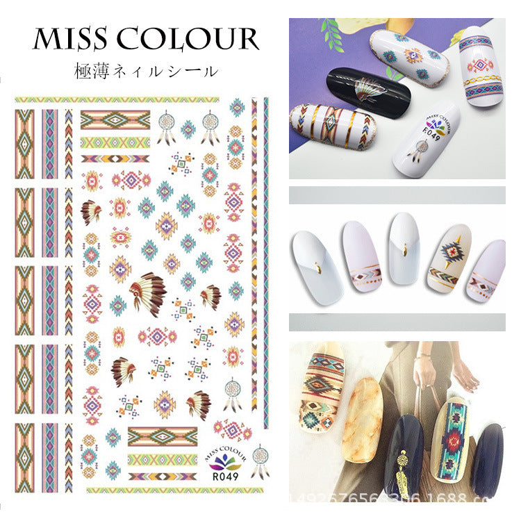 Miss Colour Nail Stickers MSS040