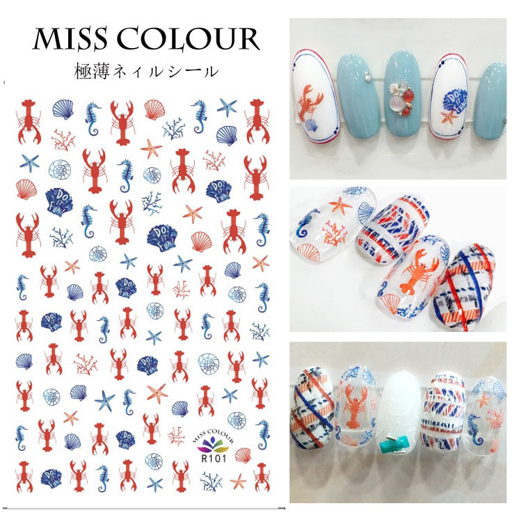 Miss Colour Nail Stickers MSS036