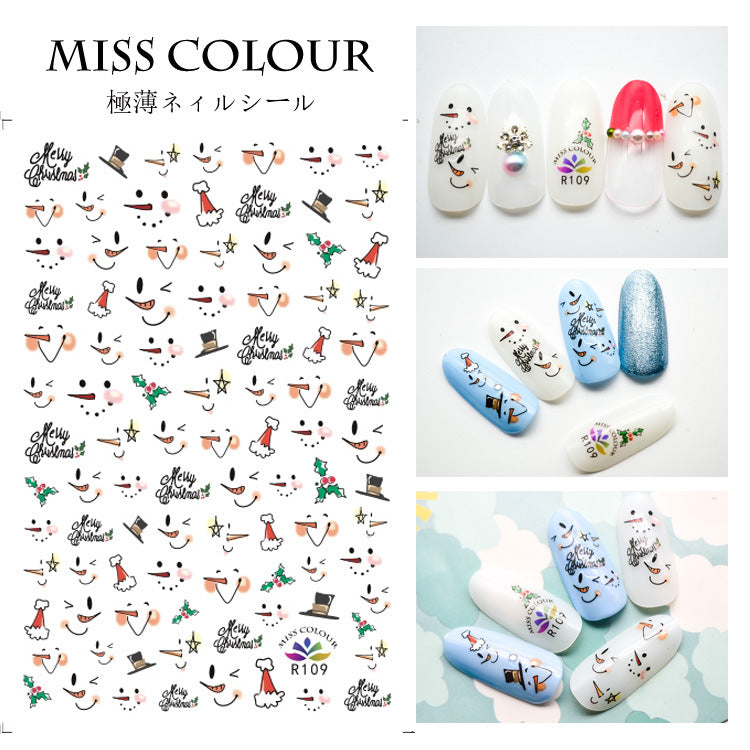 Miss Colour Nail Stickers MSS038