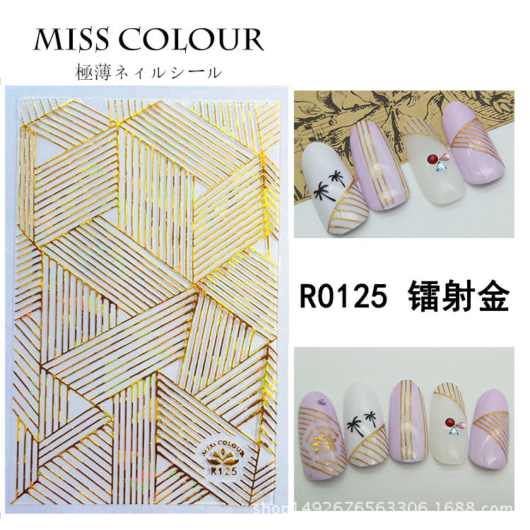 Miss Colour Nail Stickers MSS035