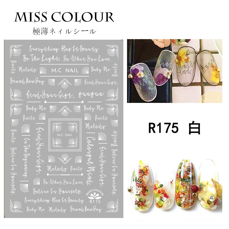 Miss Colour Nail Stickers MSS027