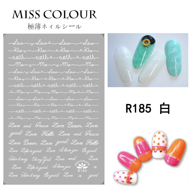 Miss Colour Nail Stickers MSS031