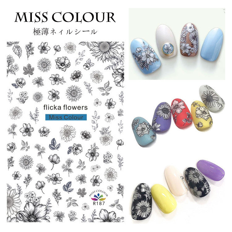 Miss Colour Nail Stickers MSS033