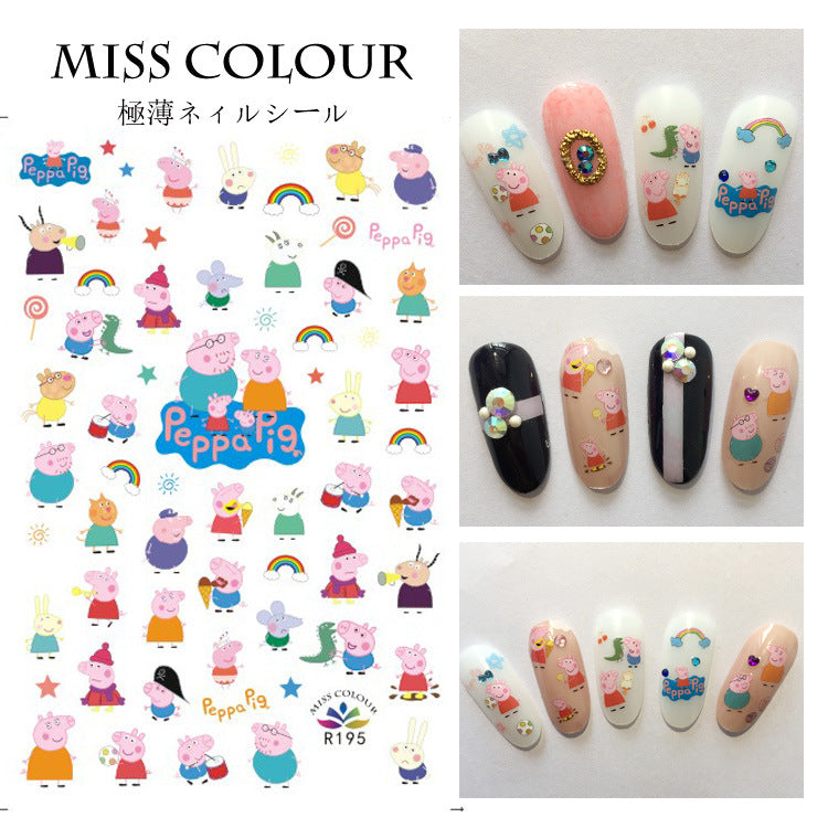 Miss Colour Nail Stickers MSS030