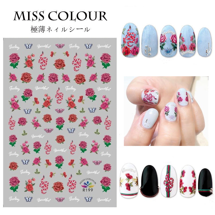 Miss Colour Nail Stickers MSS026