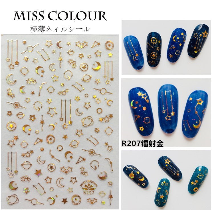 Miss Colour Nail Stickers MSS017