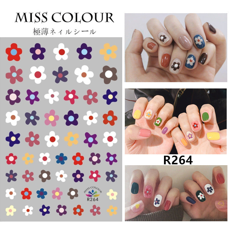 Miss Colour Nail Stickers MSS014