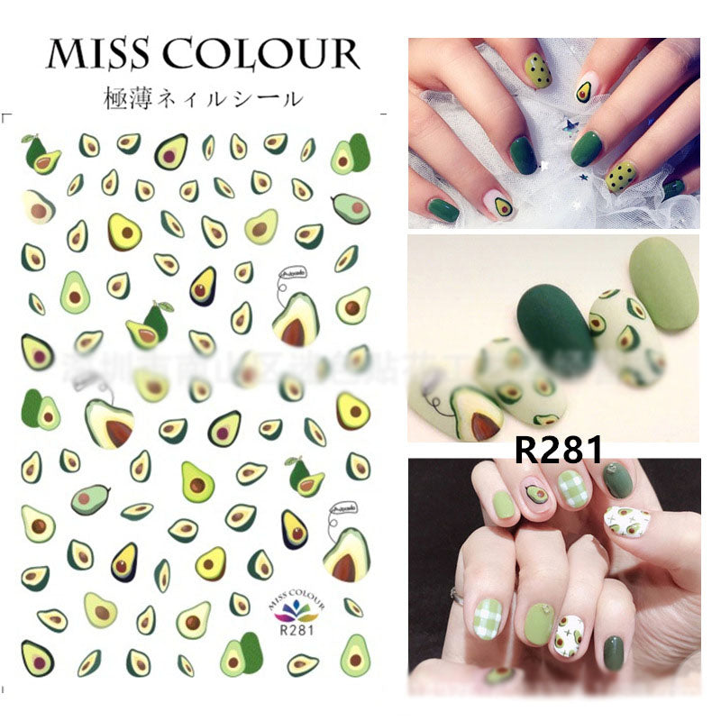 Miss Colour Nail Stickers MSS016