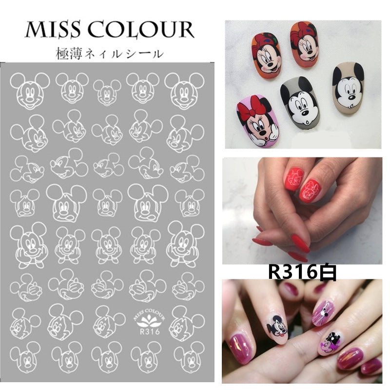 Miss Colour Nail Stickers MSS010