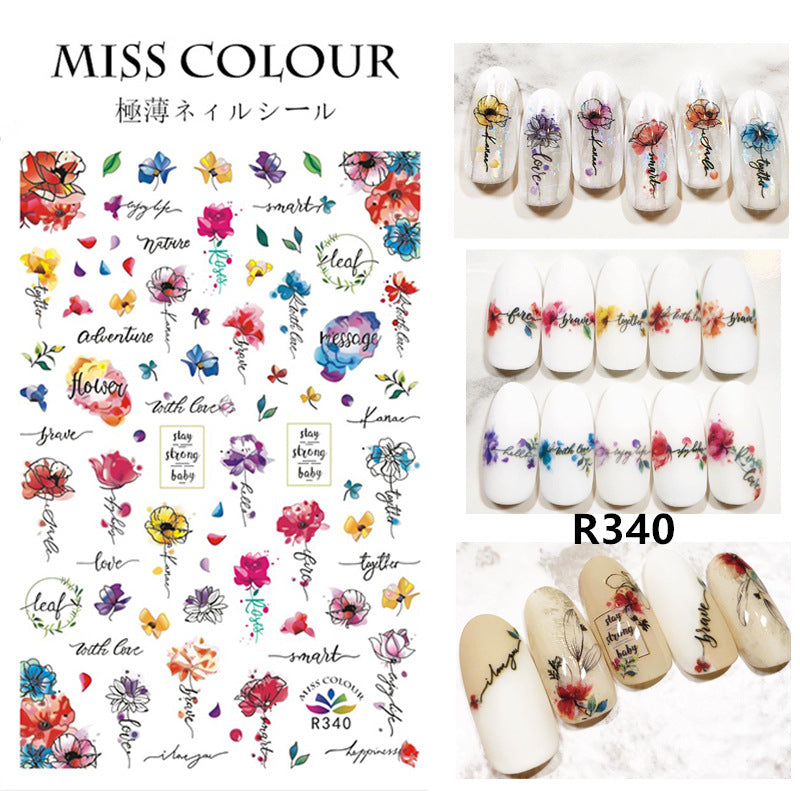 Miss Colour Nail Stickers MSS013