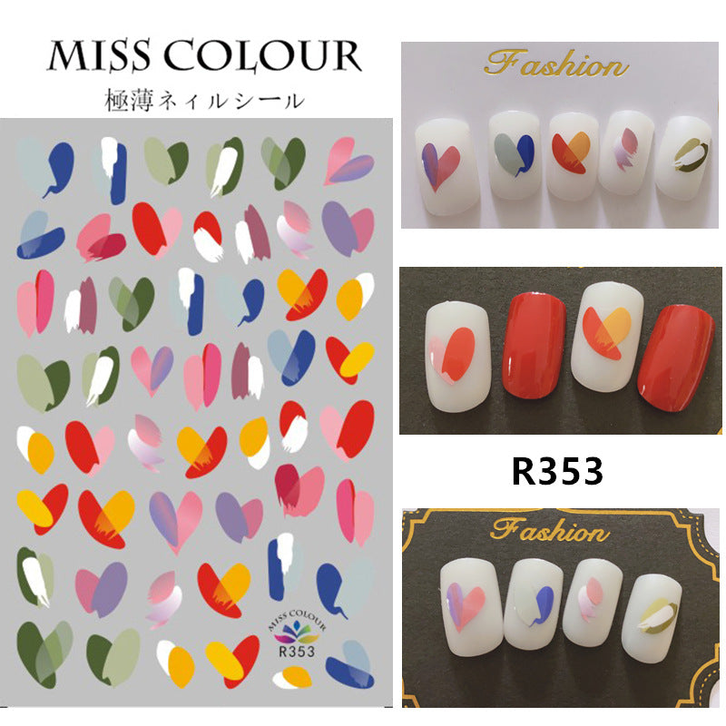 Miss Colour Nail Stickers MSS008