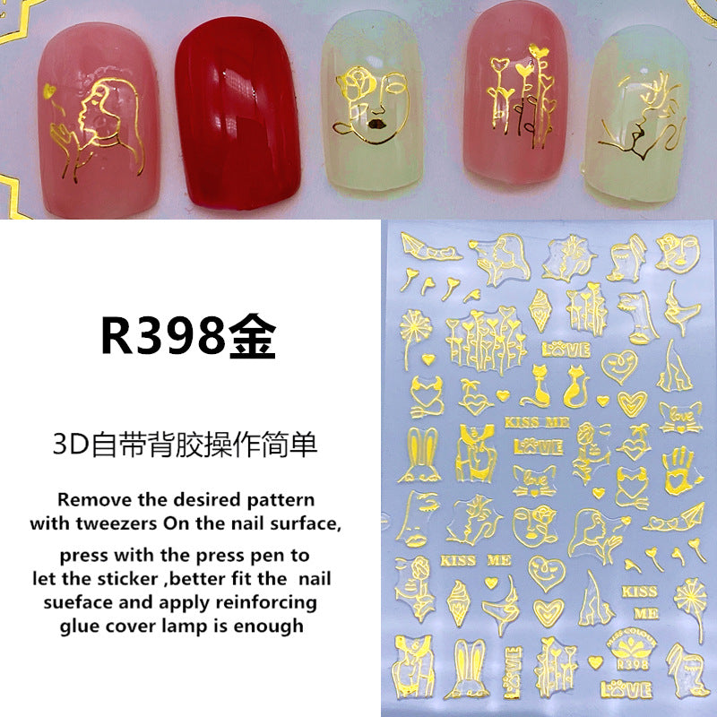 Miss Colour Nail Stickers MSS001