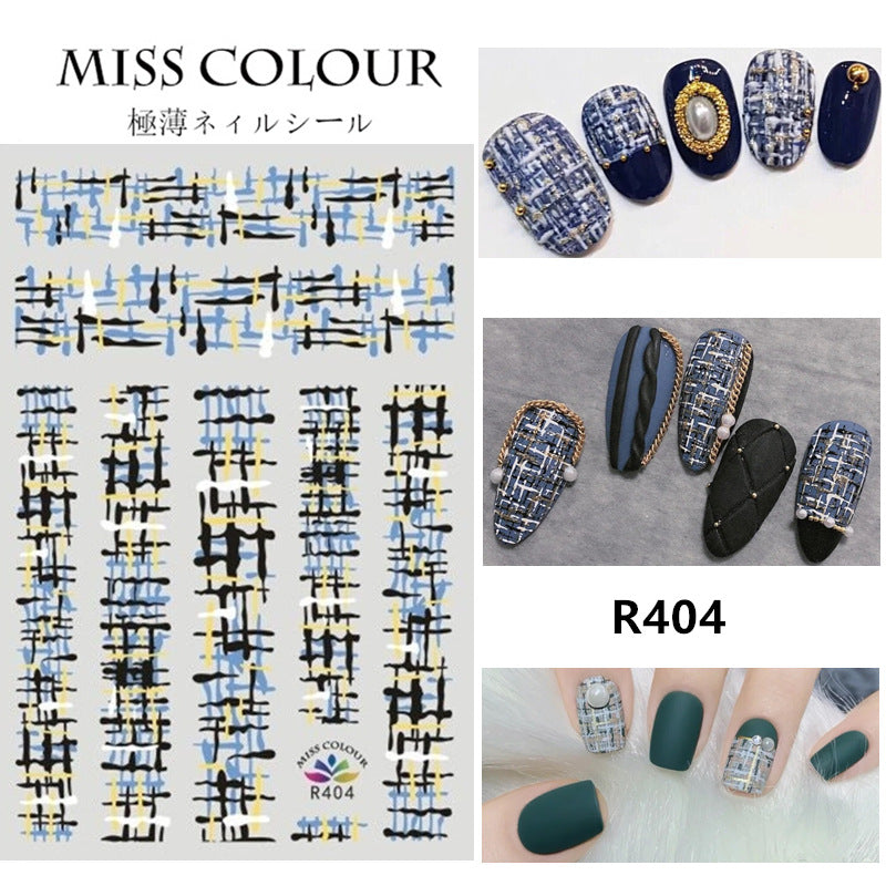 Miss Colour Nail Stickers MSS003