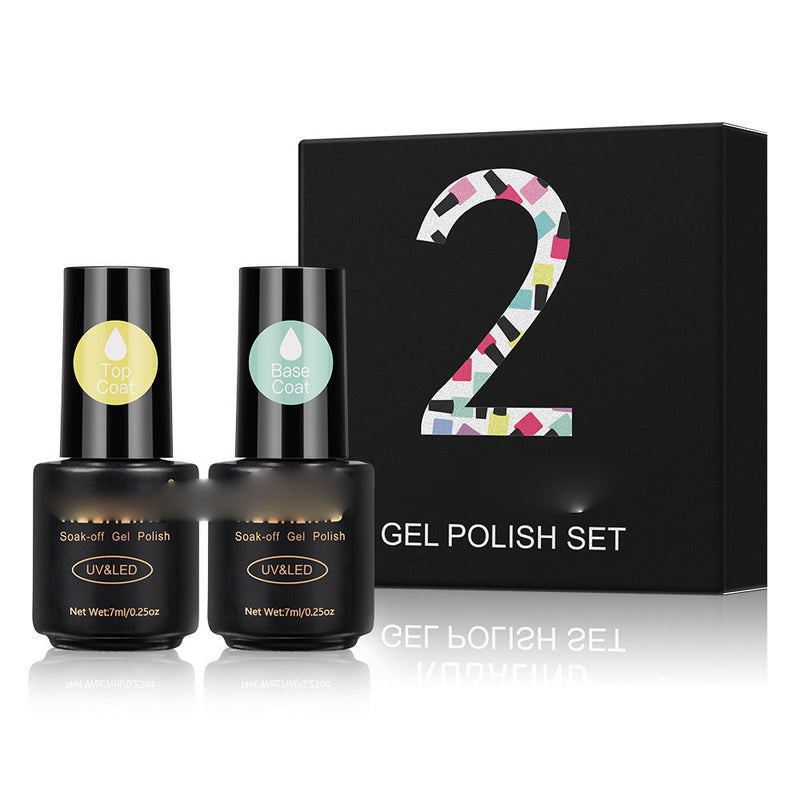 NGRO012 Nail Polish Set 2PCS Base Glue