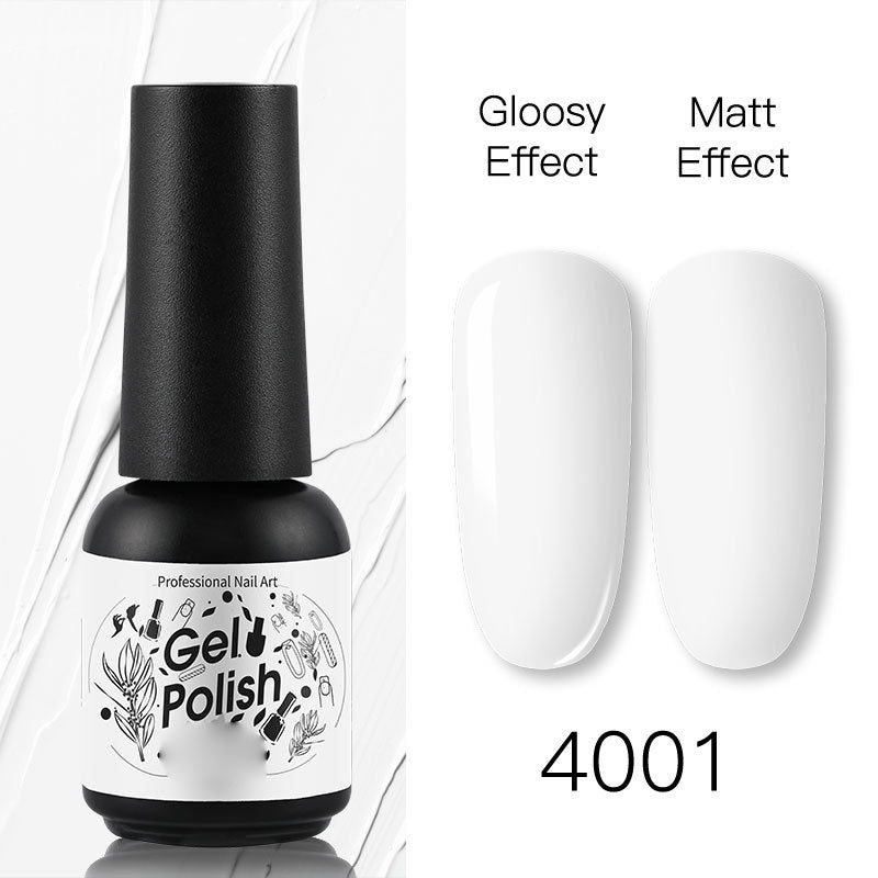 NGRO029 plastic bottle mixed color nail polish glue 8ML