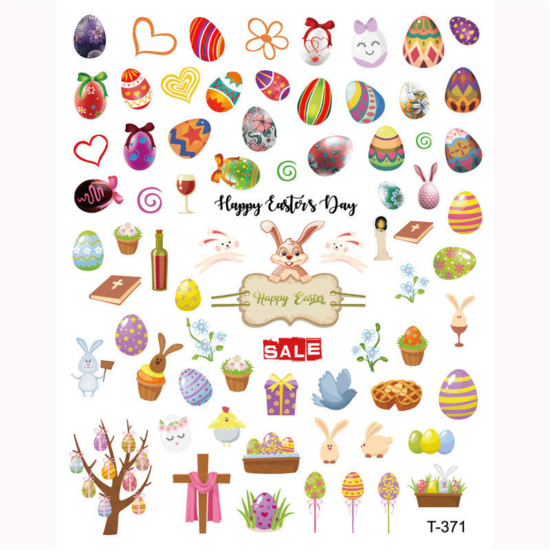 Easter Nail Stickers NSE015