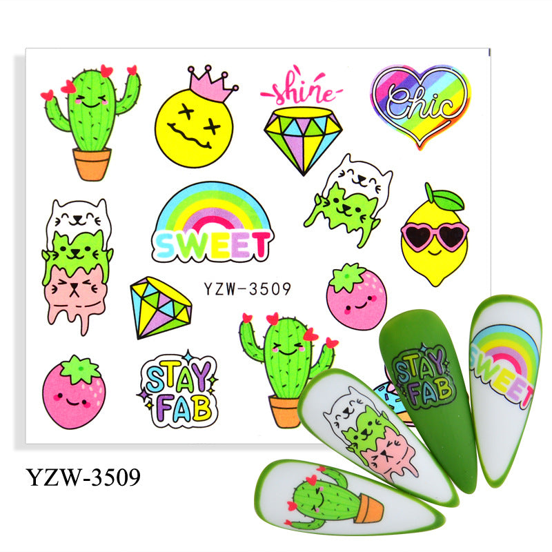 Nail Stickers YZW 017