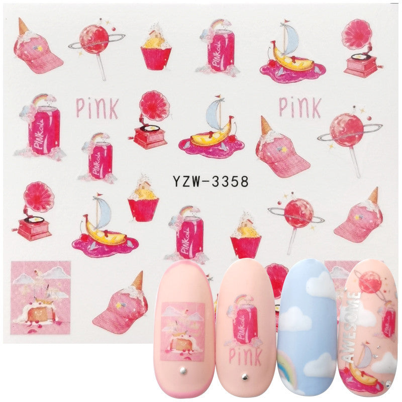 Nail Stickers YZW 012