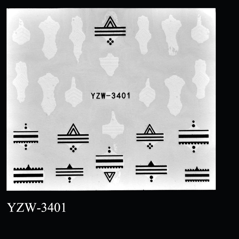 Nail Stickers YZW 015