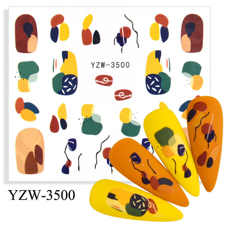 Nail Stickers YZW 018