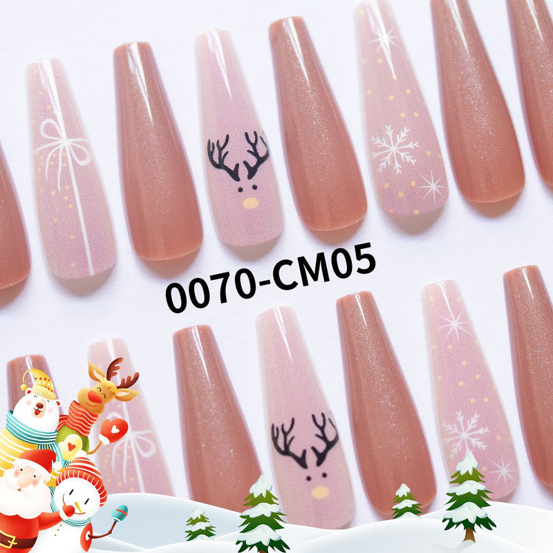 Christmas Press on Nail Tips CSNT001