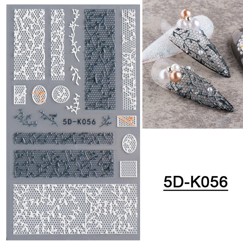 5D Nail Stickers  NSF010