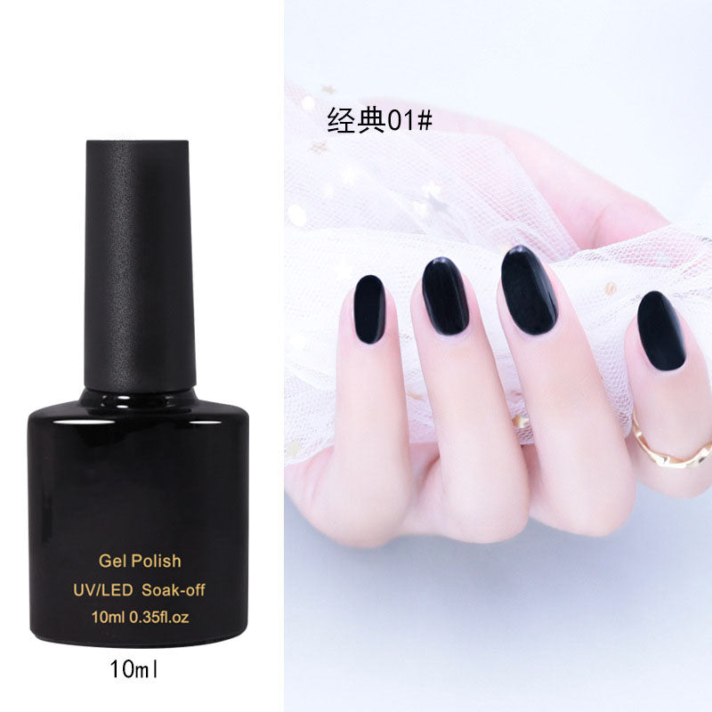 NGPF024 Classic Black, White and Red Nail Gel Set