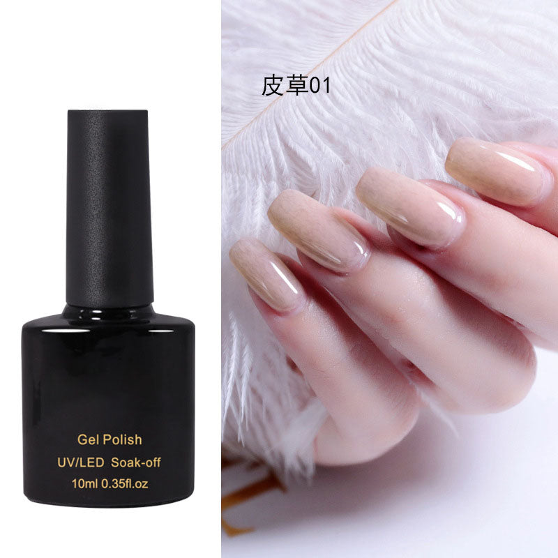 NGPF028 Nail polish, velvet fur glue, 6-color nail polish set