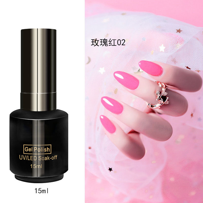 NGPF033 Solid Color Cotan Rose Red Nail Glue