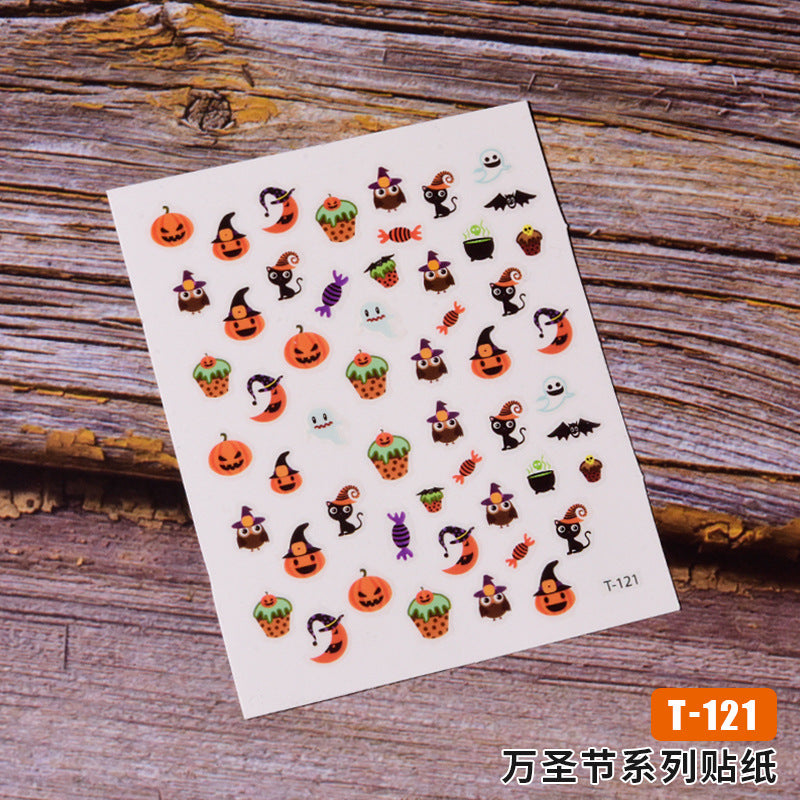 Halloween Nail Stickers YHLS010