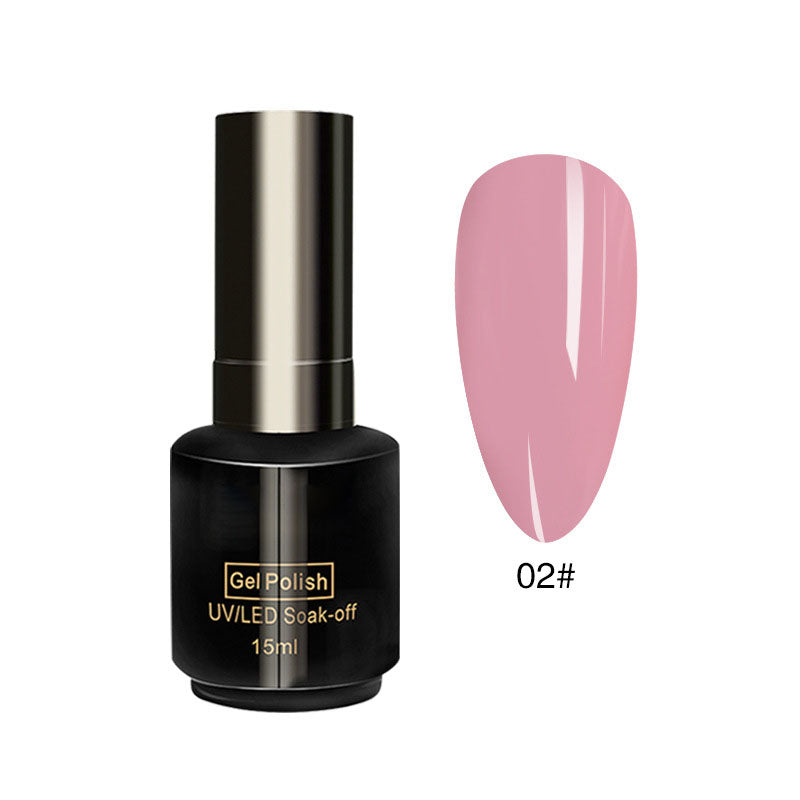 NGPF008 Morandi Macaron Nail Polish Glue Barbie Nude Summer Ice Transparent Candy Color