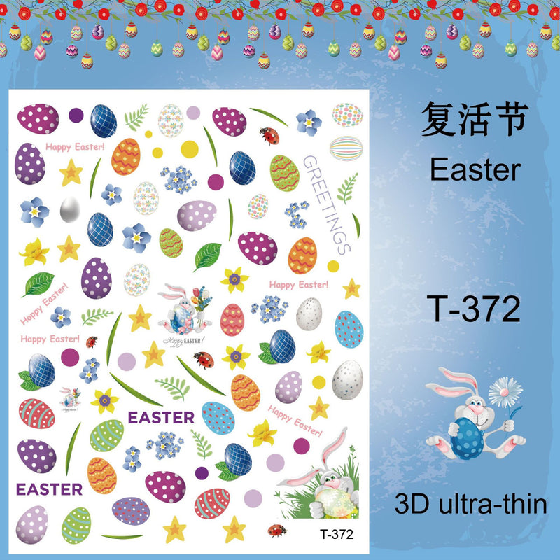 Easter Nail Stickers NSE023