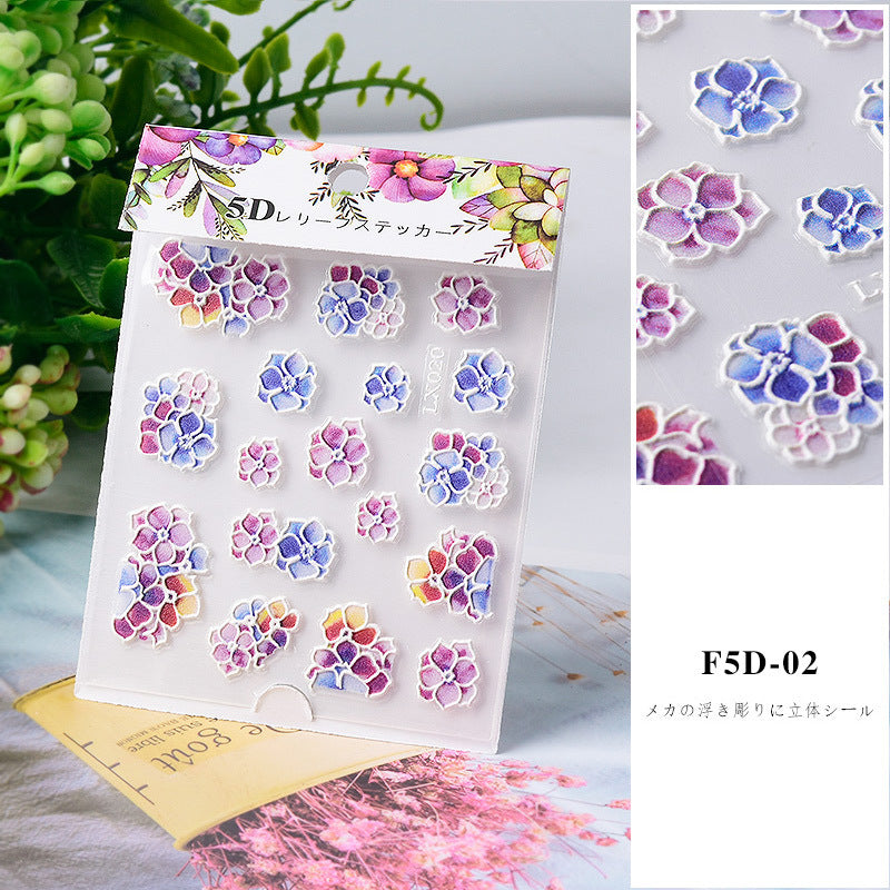 5D Nail Stickers  NSF021