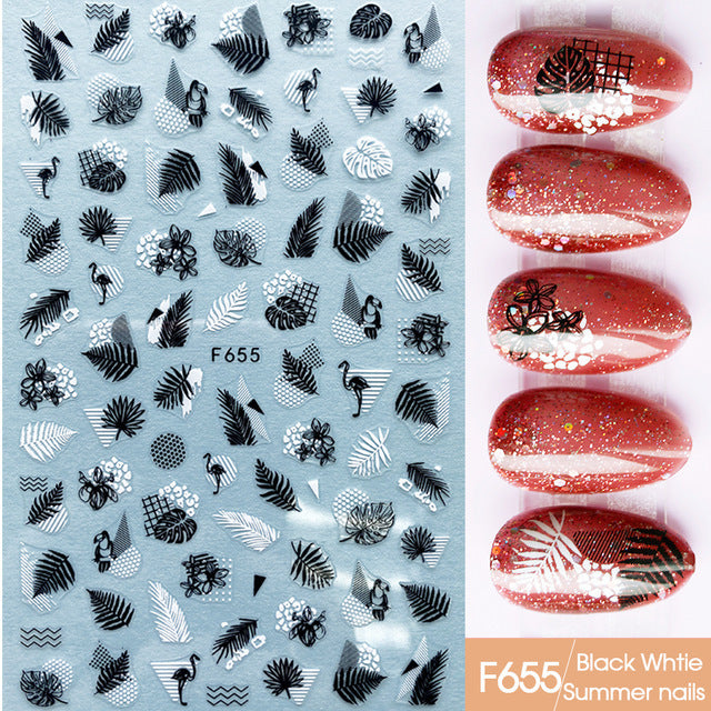 5D Nail Stickers  NSF018