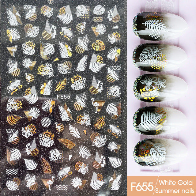 5D Nail Stickers  NSF020