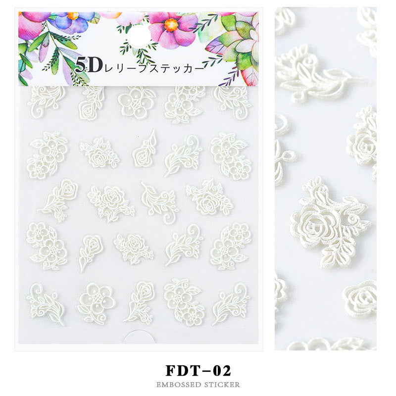 5D Nail Stickers  NSF004