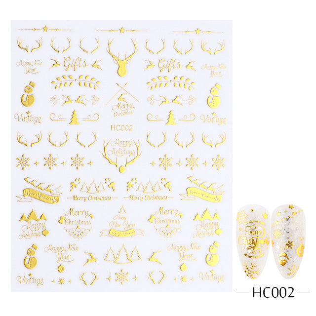 5D Nail Stickers  NSF016